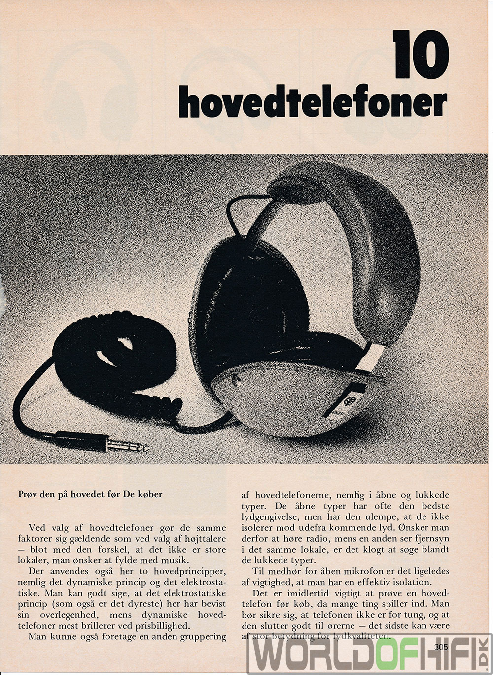 Hi-Fi Årbogen, 73, 305, Hovedtelefoner, , 