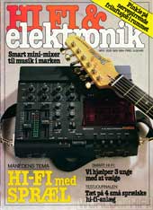 Hi-Fi & Elektronik 84 nr. 9
