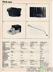 Hi-Fi Årbogen, 81, 268, Pick-Ups, , 