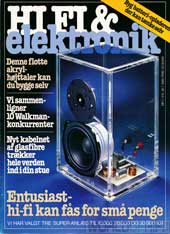 Hi-Fi og Elektronik, 85-7, 1, , , 