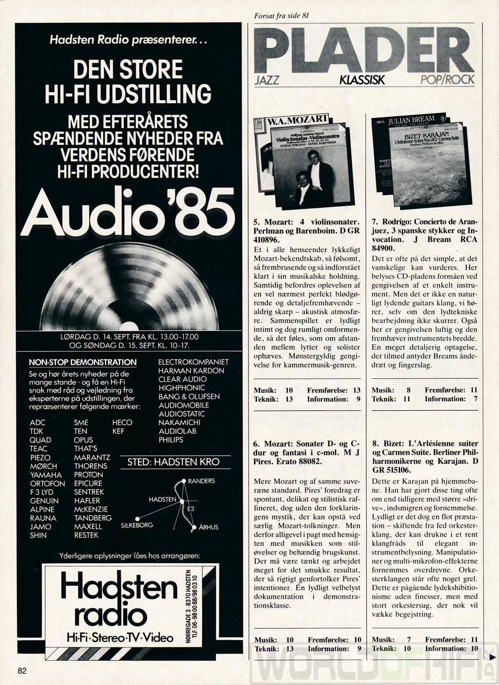 Hi-Fi og Elektronik, 85-9, 82, , , 