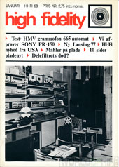 High Fidelity årgang 1968 nr. 1