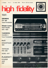 High Fidelity årgang 1969 nr. 3